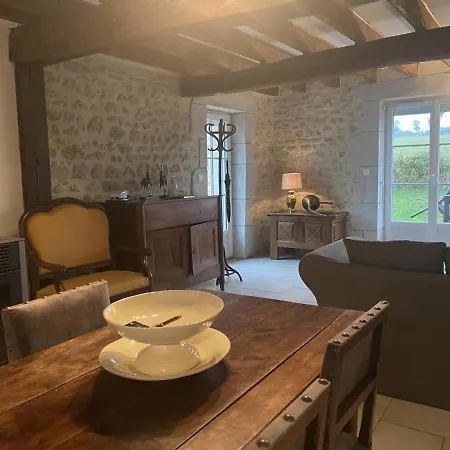 Tatil Evi Fermette Renovee Avec Piscine Privative, Charme Authentique Et Confort Contemporain - Fr-1-489-169 Saint-Priest-d'Andelot