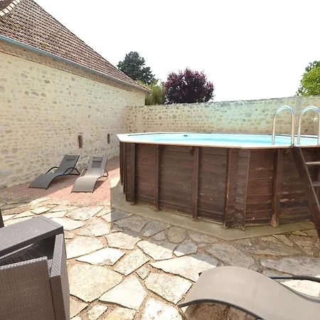 Tatil Evi Fermette Renovee Avec Piscine Privative, Charme Authentique Et Confort Contemporain - Fr-1-489-169 Saint-Priest-d'Andelot
